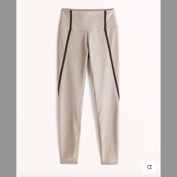 Abercrombie & Fitch SculptLUX High-Rise Leggings Oat XS Short - Picture 1 of 1